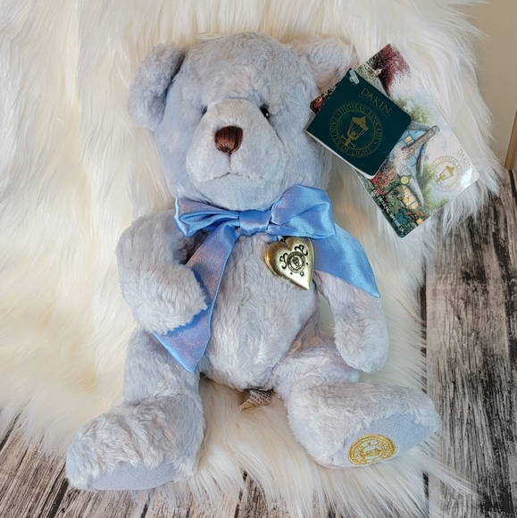 Vintage Thomas Kinkade Bean Bag Bear - Picture 2 of 16